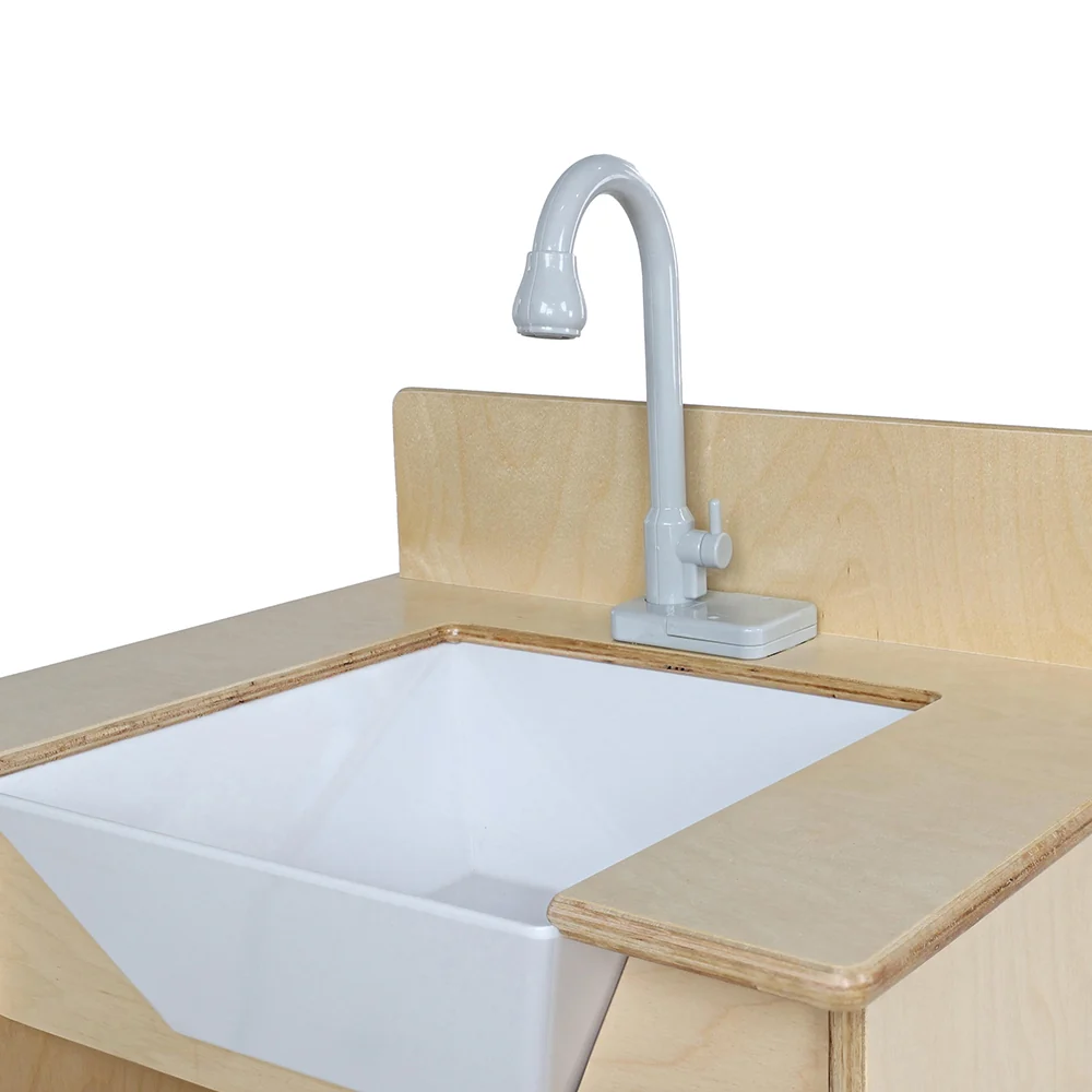 Kid-Sized Farmhouse-Style Toy Sink - Image 6