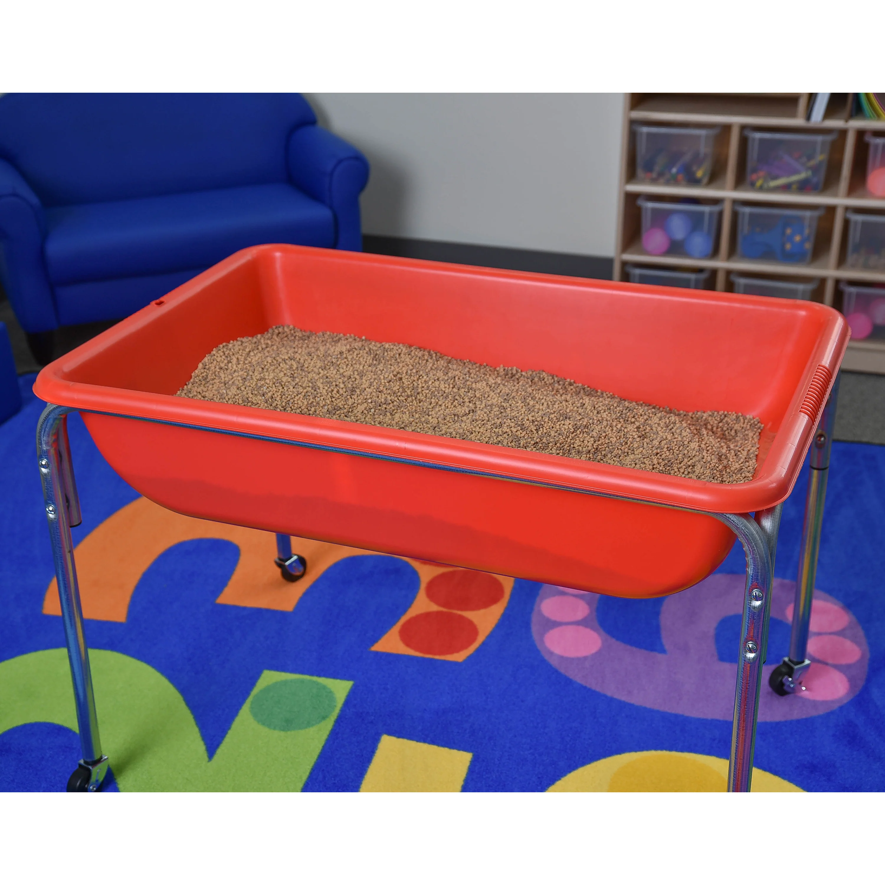 Kidfetti® Sensory Play Pellets | 10 lb Neutral 2-Tone Mix | Clean Sand Alternative - Image 6