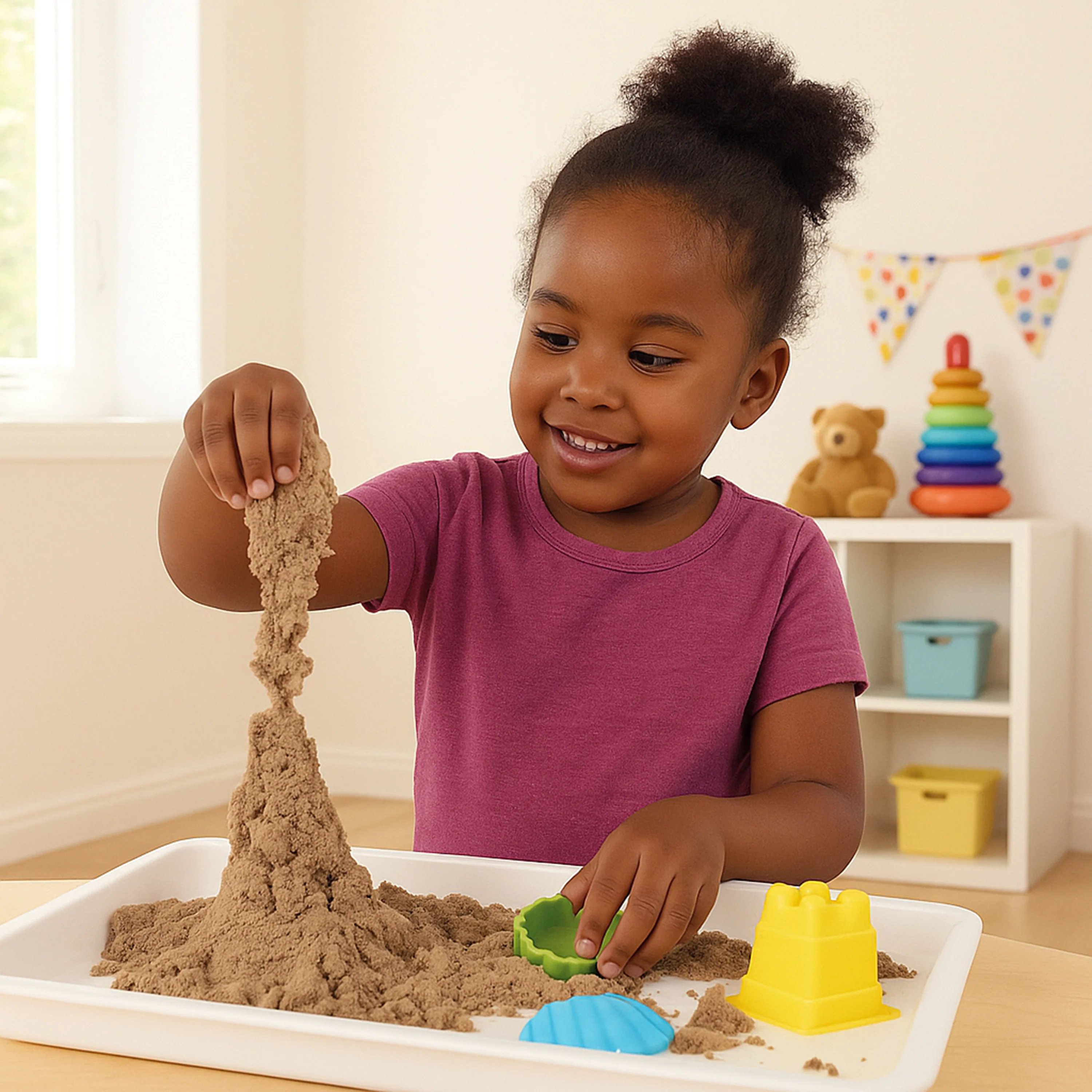 11 lbs. Kinetic Sand | Non-Drying Tactile Experience - Image 3