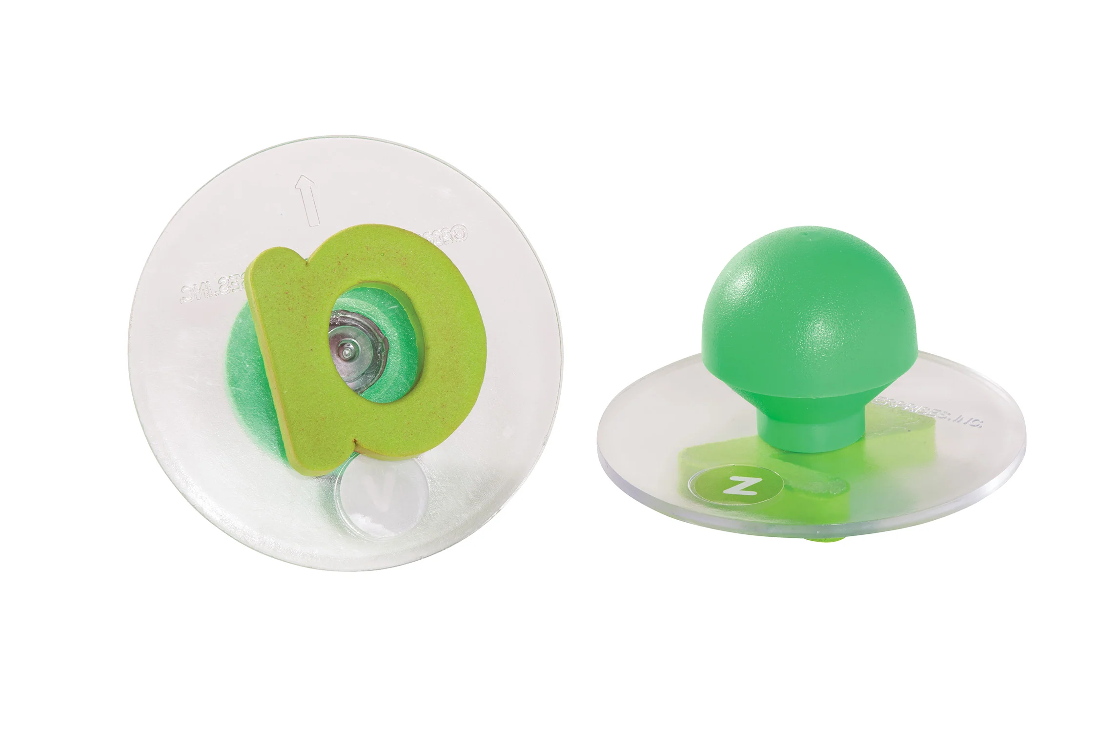 Knobbed Alphabet Stampers - Uppercase & Lowercase - Image 4