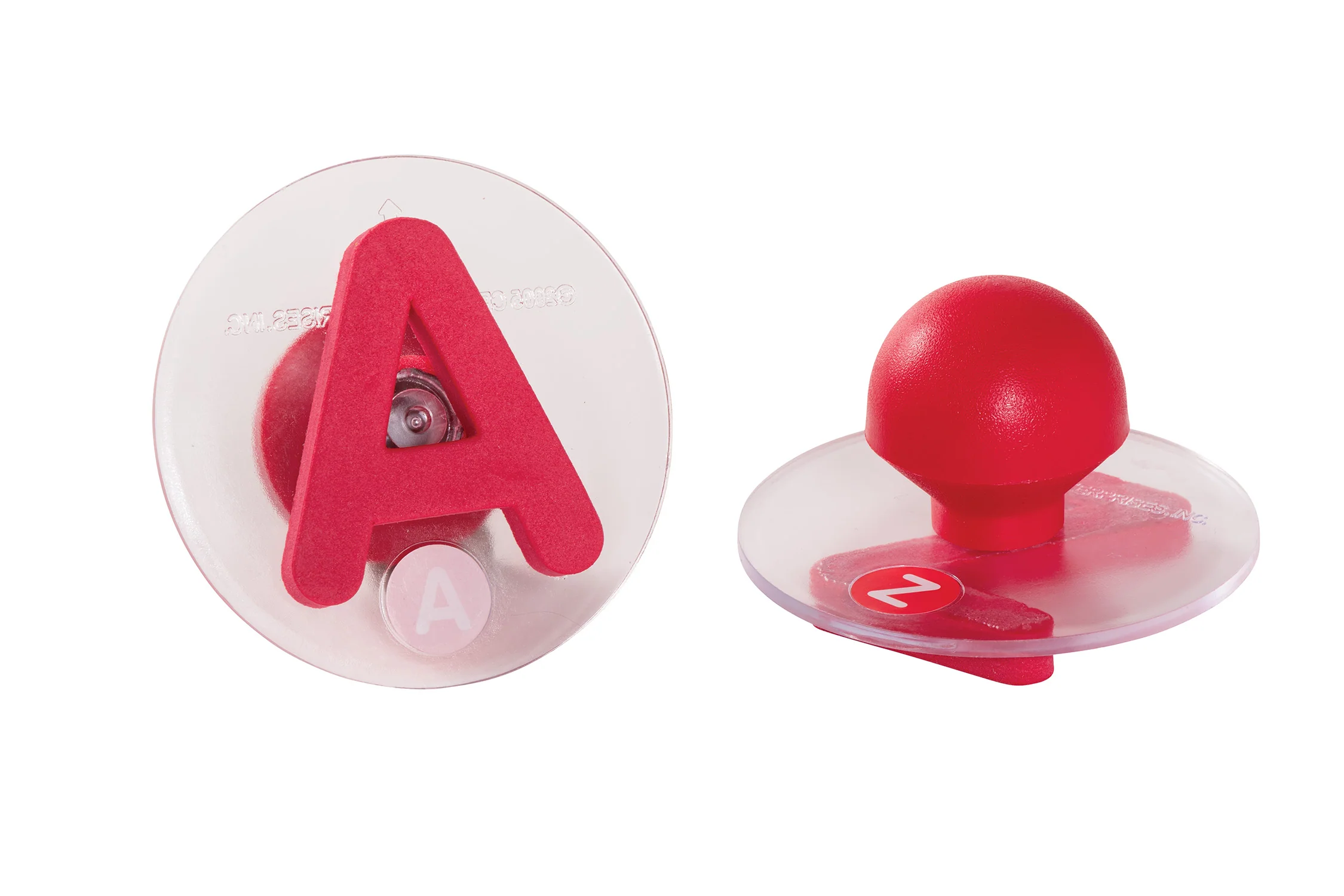 Knobbed Alphabet Stampers - Uppercase & Lowercase - Image 5