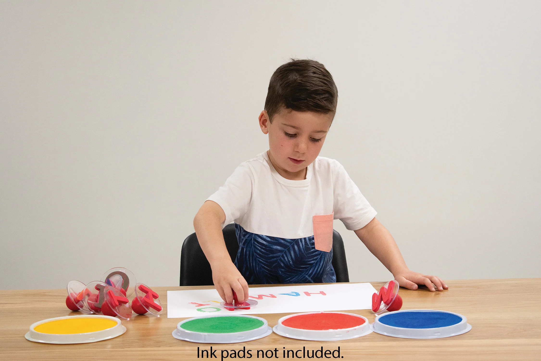 Knobbed Alphabet Stampers - Uppercase & Lowercase - Image 7