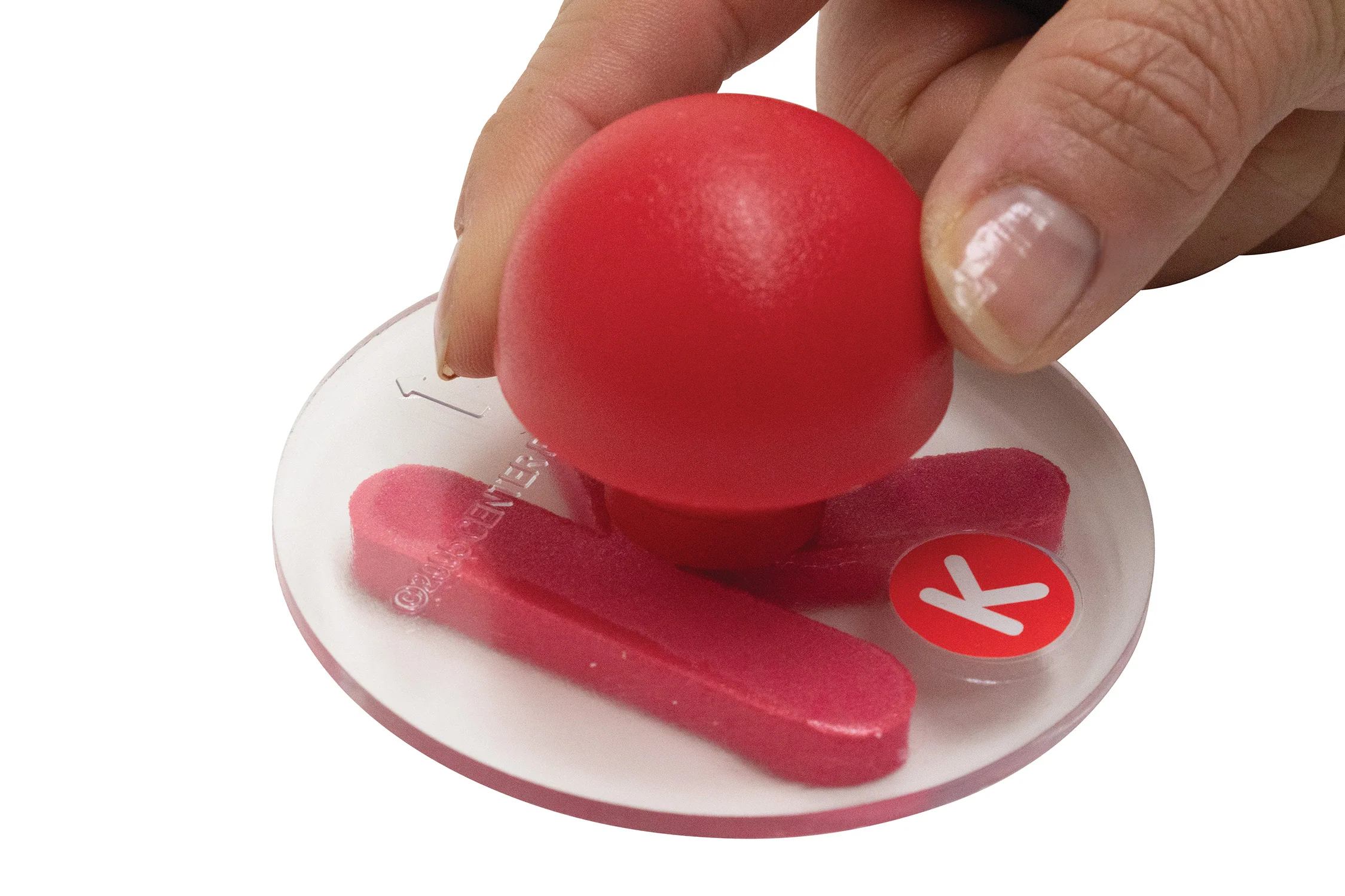 Knobbed Alphabet Stampers - Uppercase & Lowercase - Image 9