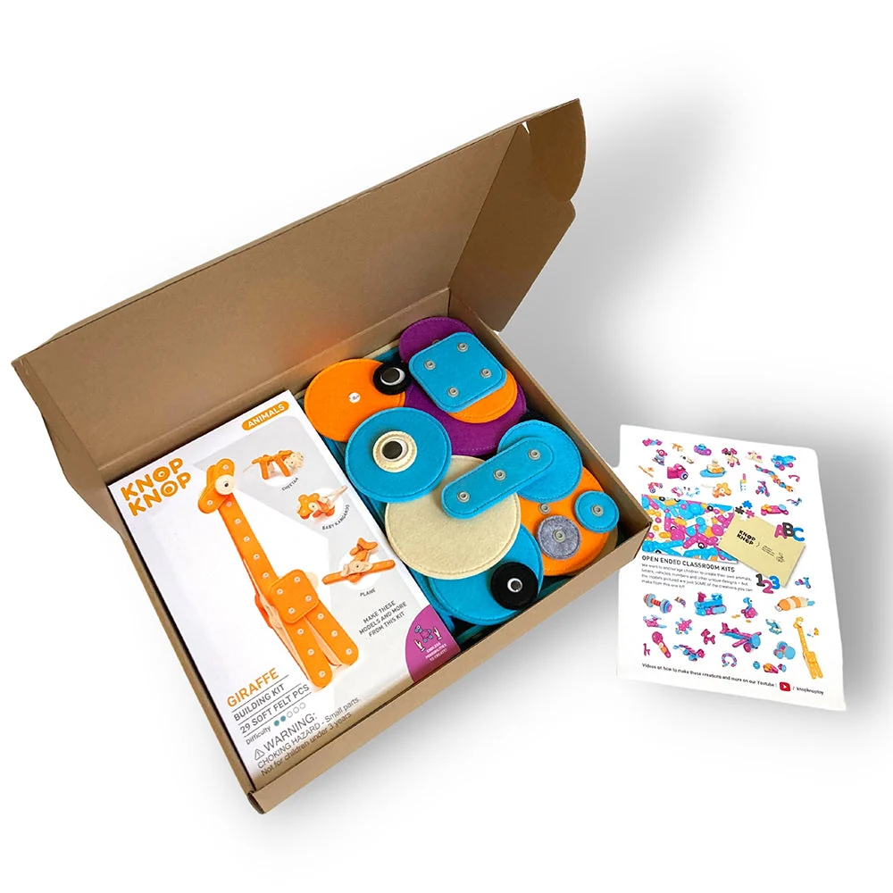 Knop Knop Classroom Felt Building Kit - Image 17
