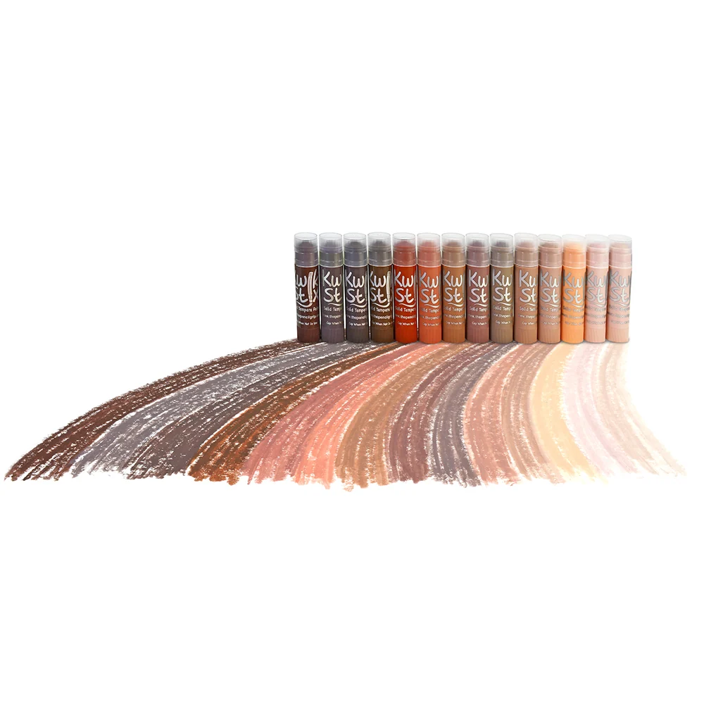 Kwik Stix Global Skin Tones 14-Piece Set | No-Mess Tempera Paint - Image 10