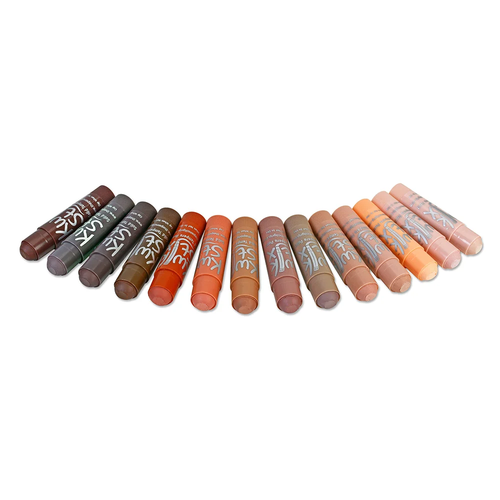 Kwik Stix Global Skin Tones 14-Piece Set | No-Mess Tempera Paint - Image 6