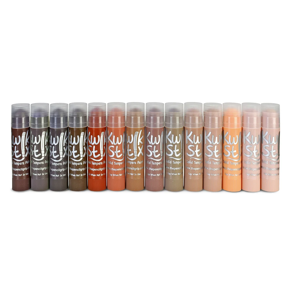 Kwik Stix Global Skin Tones 14-Piece Set | No-Mess Tempera Paint - Image 9