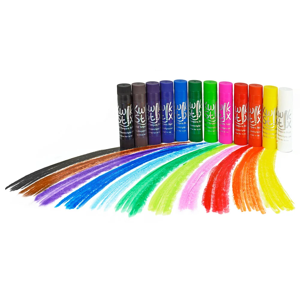 Kwik Stix No-Mess Tempera Paint Sticks | 24 Assorted Colors - Image 3