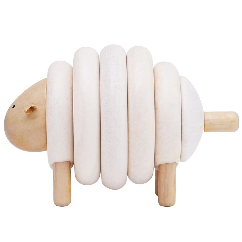 Lacing Sheep | Eco-Friendly Wooden Stacking Toy - Image 8