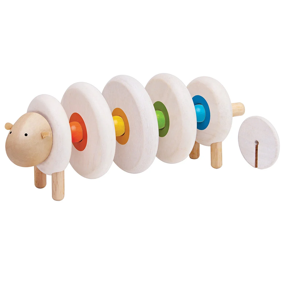 Lacing Sheep | Eco-Friendly Wooden Stacking Toy - Image 9