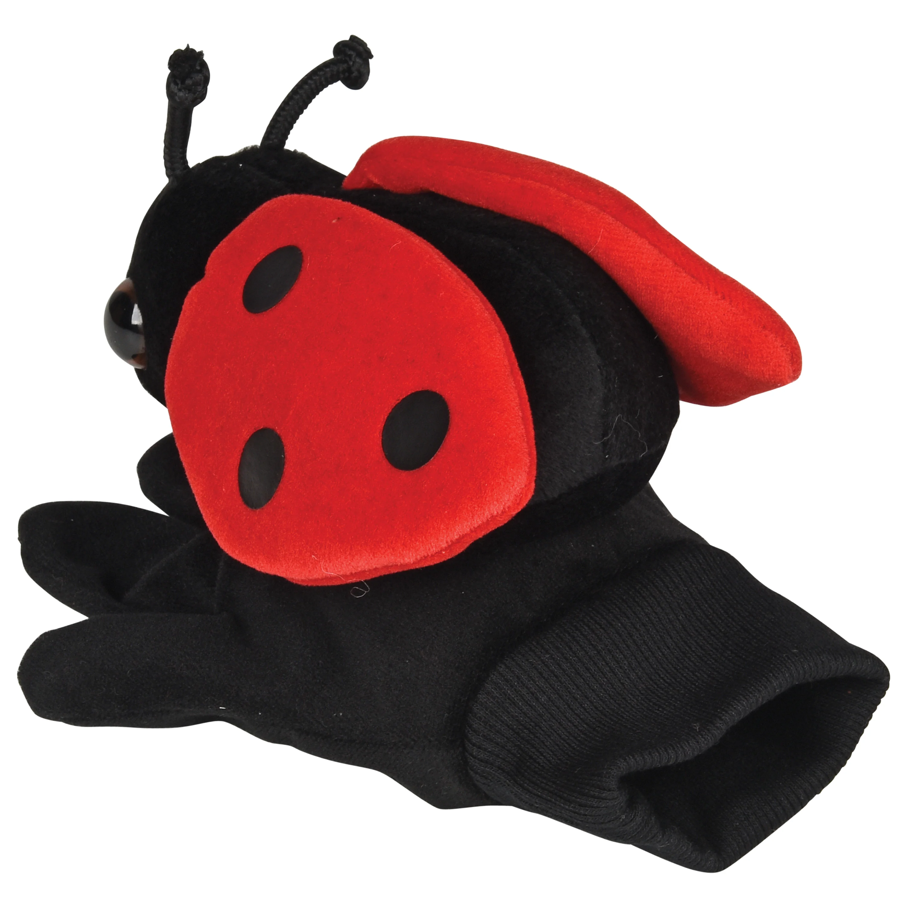 Ladybug Garden Friends Glove Puppet | Soft Velour Hand Puppet - Image 4