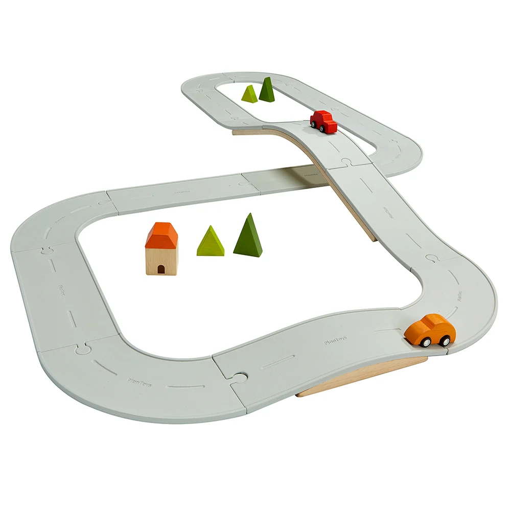 Large Rubber Road & Rail Set - Image 3
