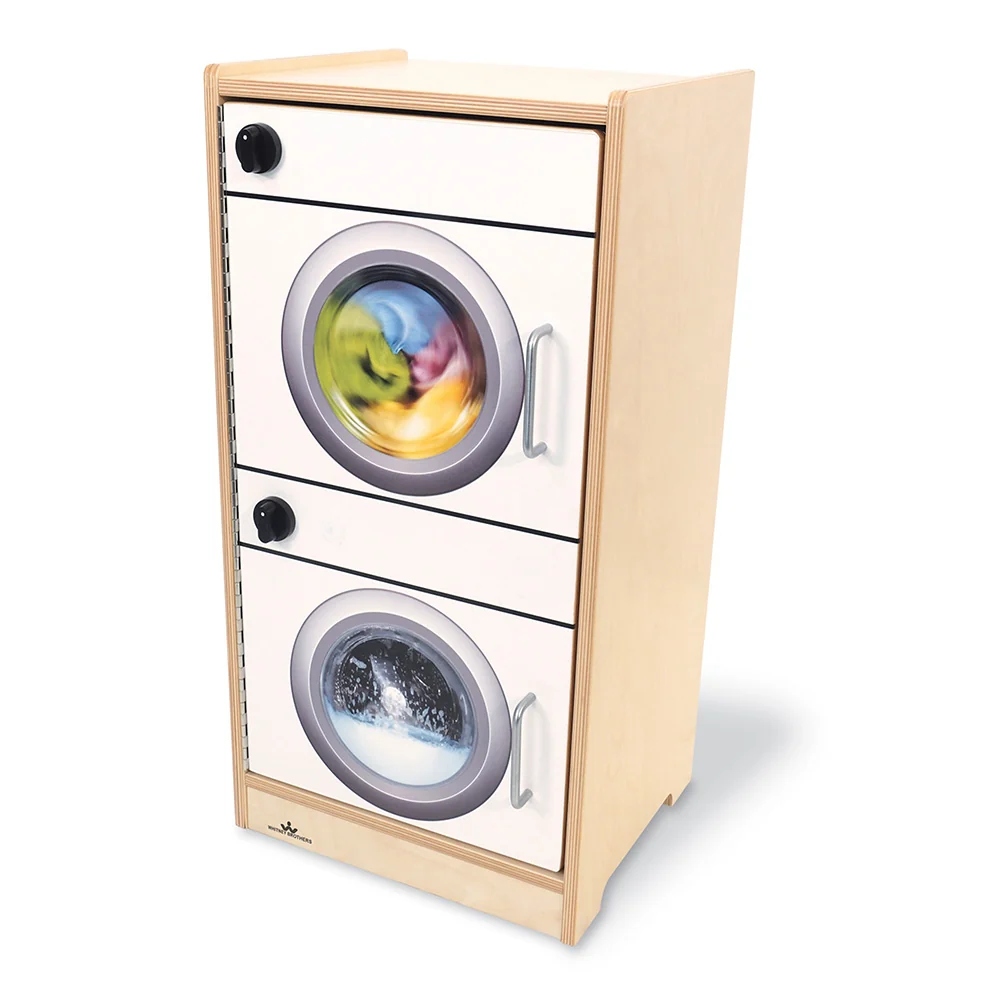 Let’s Play Toddler Washer & Dryer™ | Pretend Play Laundry Appliance in White