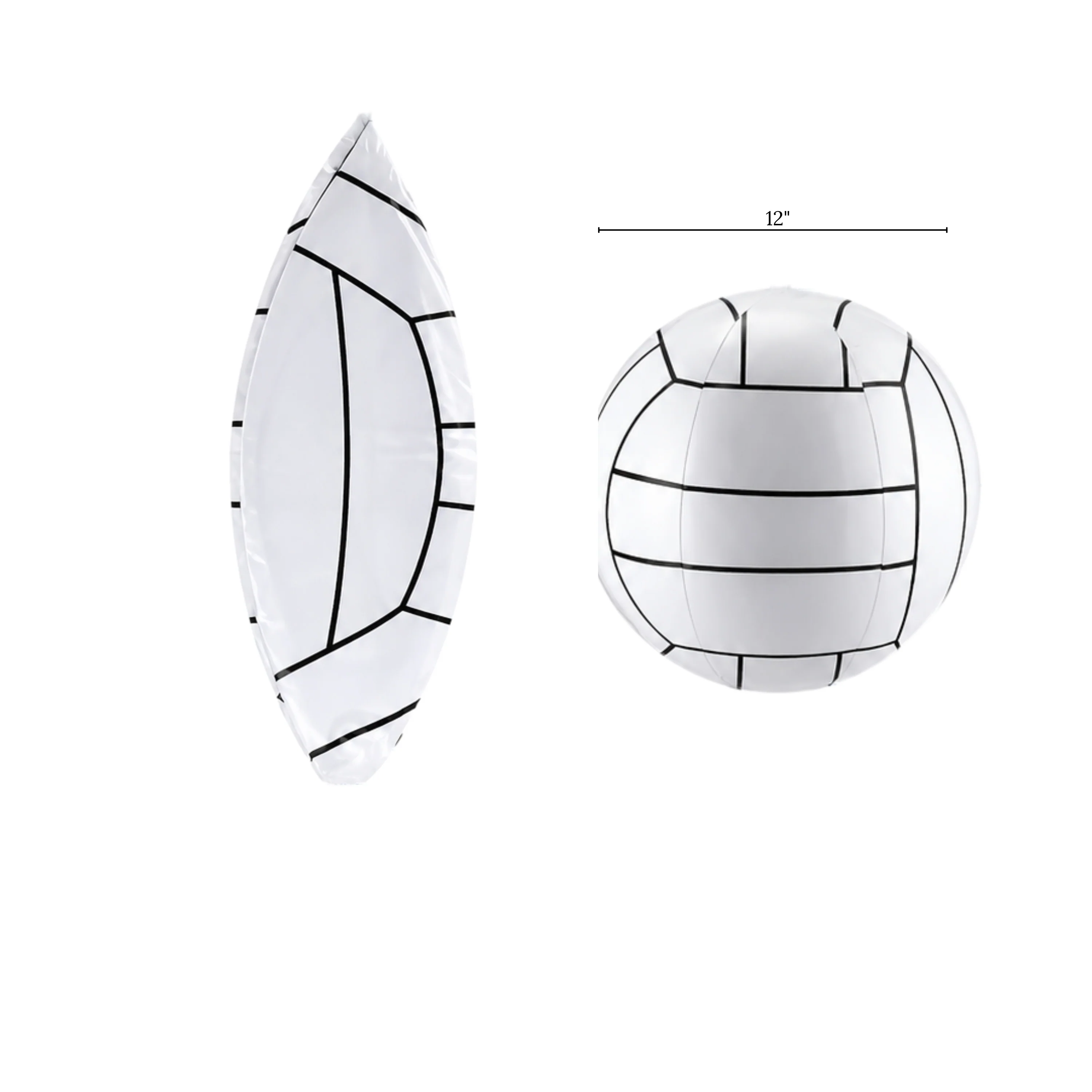 Lightweight Inflatable Toss & Kick Ball - Set of 12 - Image 3