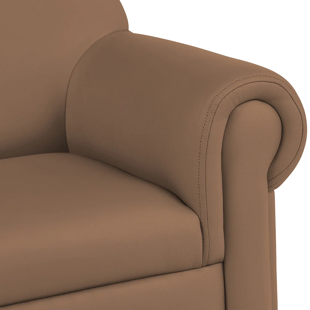 Little Lux Chocolate Preschool Lounge Chair | Adjustable Kids’ Soft Seat for Reading & Relaxation - Image 7