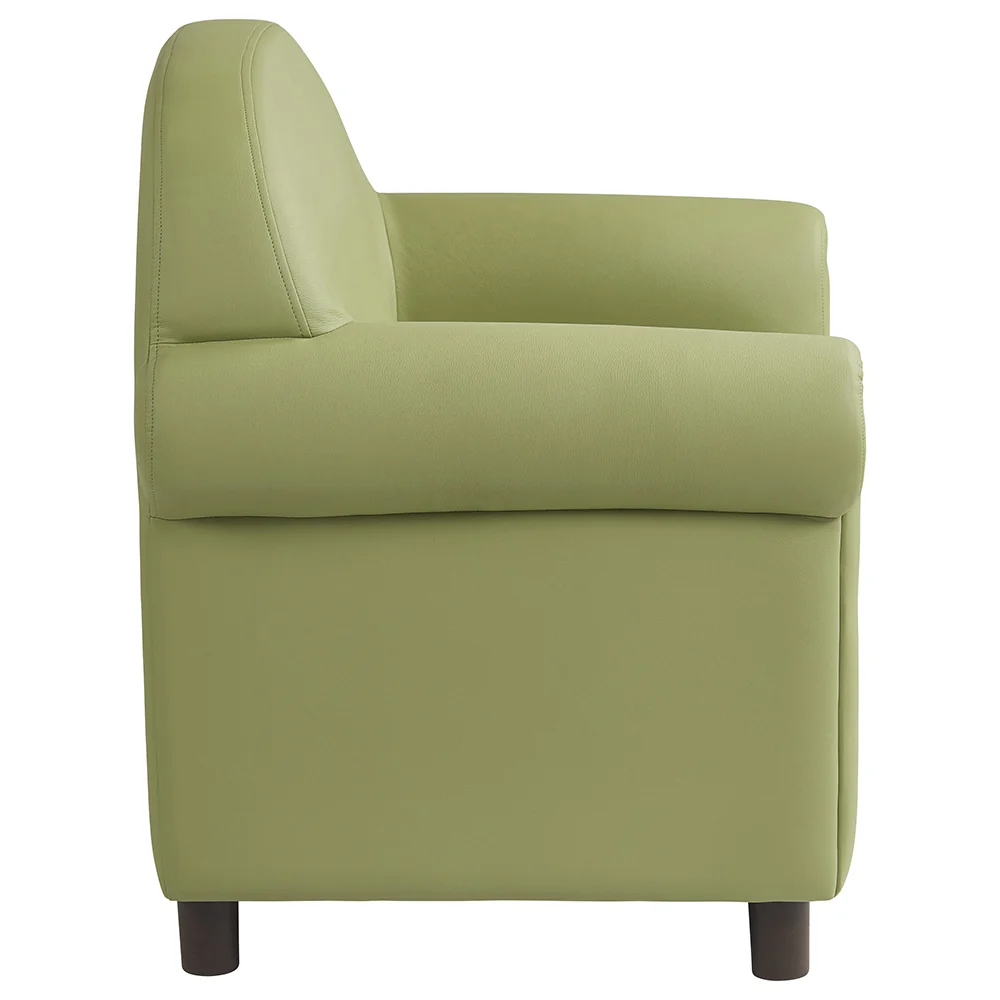 Little Lux Fern Green Preschool Lounge Chair | Adjustable Kids’ Soft Seat for Reading & Relaxation - Image 3