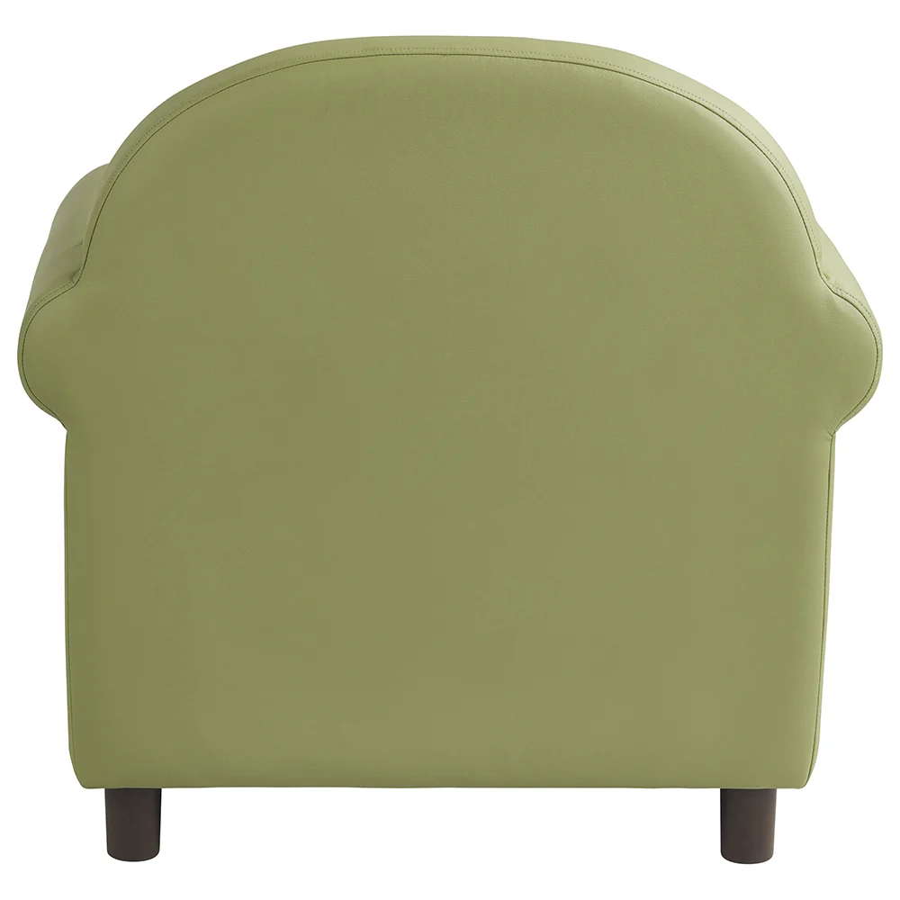 Little Lux Fern Green Preschool Lounge Chair | Adjustable Kids’ Soft Seat for Reading & Relaxation - Image 5