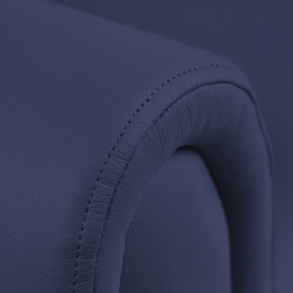Little Lux Navy Preschool Lounge Chair | Adjustable Kids’ Soft Seat for Reading & Relaxation - Image 8