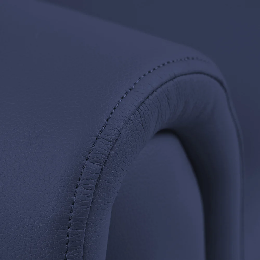 Little Lux Navy Preschool Chair & Sofa Set | Adjustable Faux Leather Kids’ Seating - Image 7