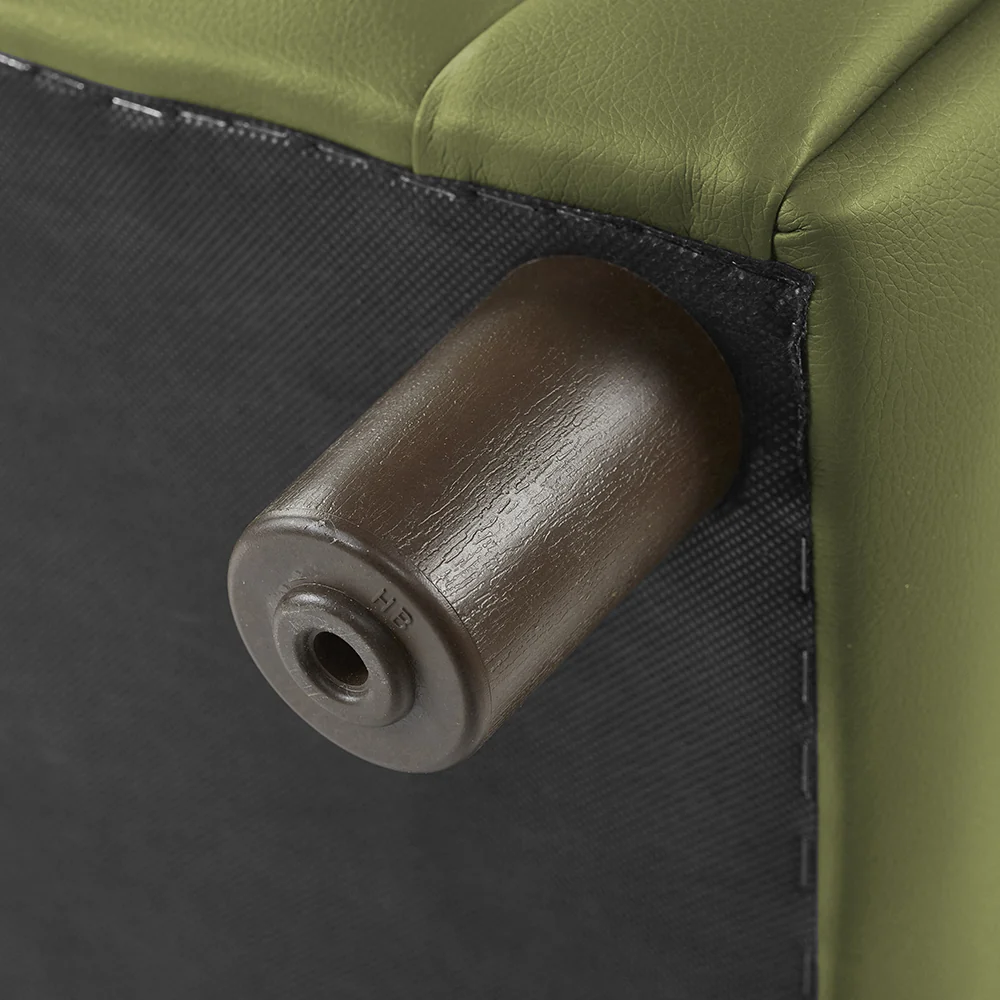 Little Lux Fern Green Preschool Sofa | Adjustable Faux Leather Kids' Couch - Image 10