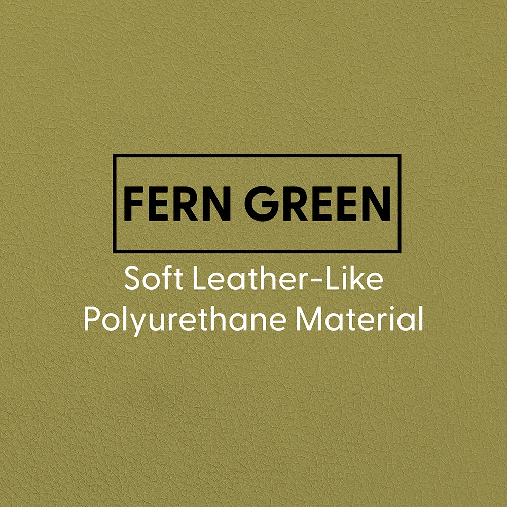 Little Lux Fern Green Preschool Sofa | Adjustable Faux Leather Kids' Couch - Image 14