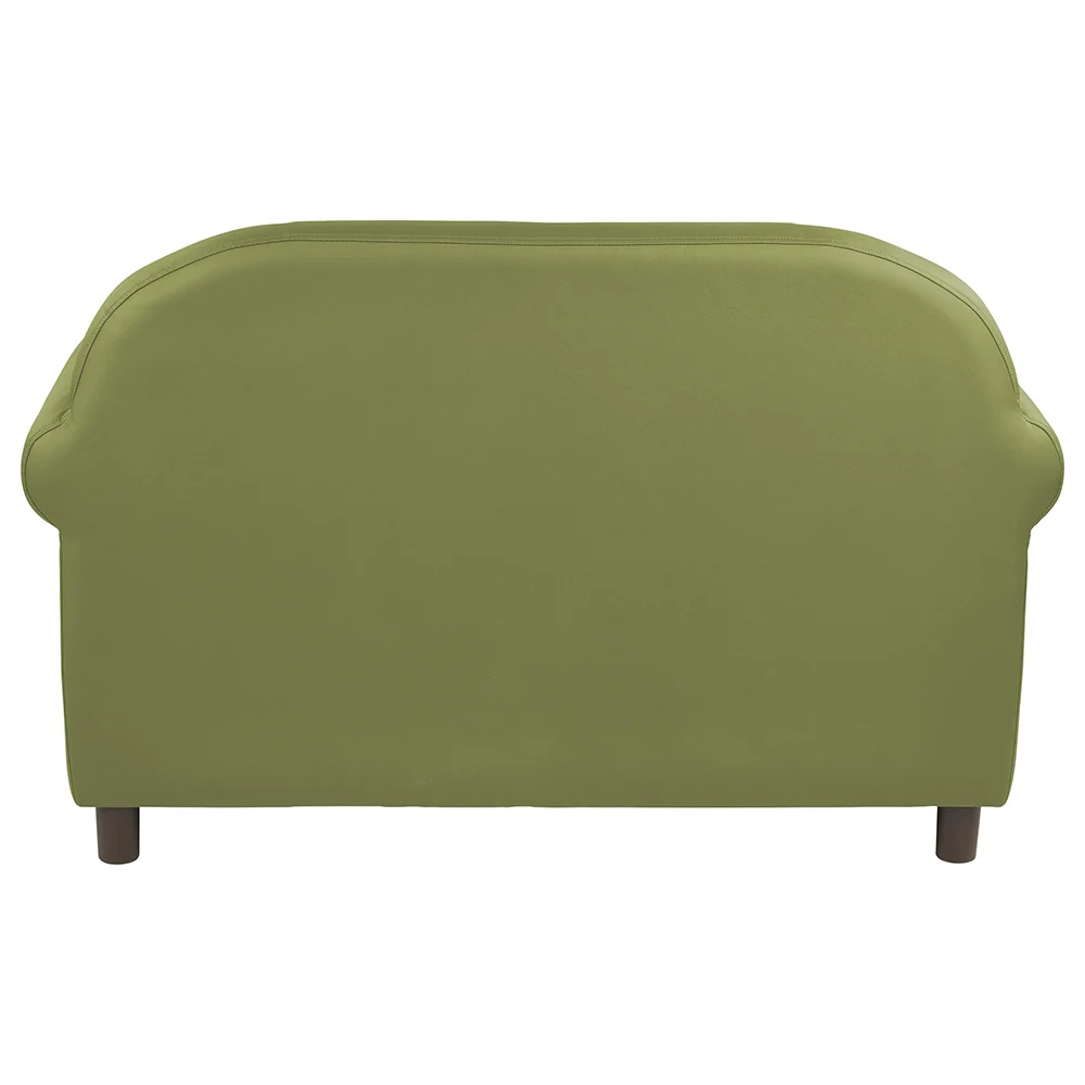 Little Lux Fern Green Preschool Sofa | Adjustable Faux Leather Kids' Couch - Image 5
