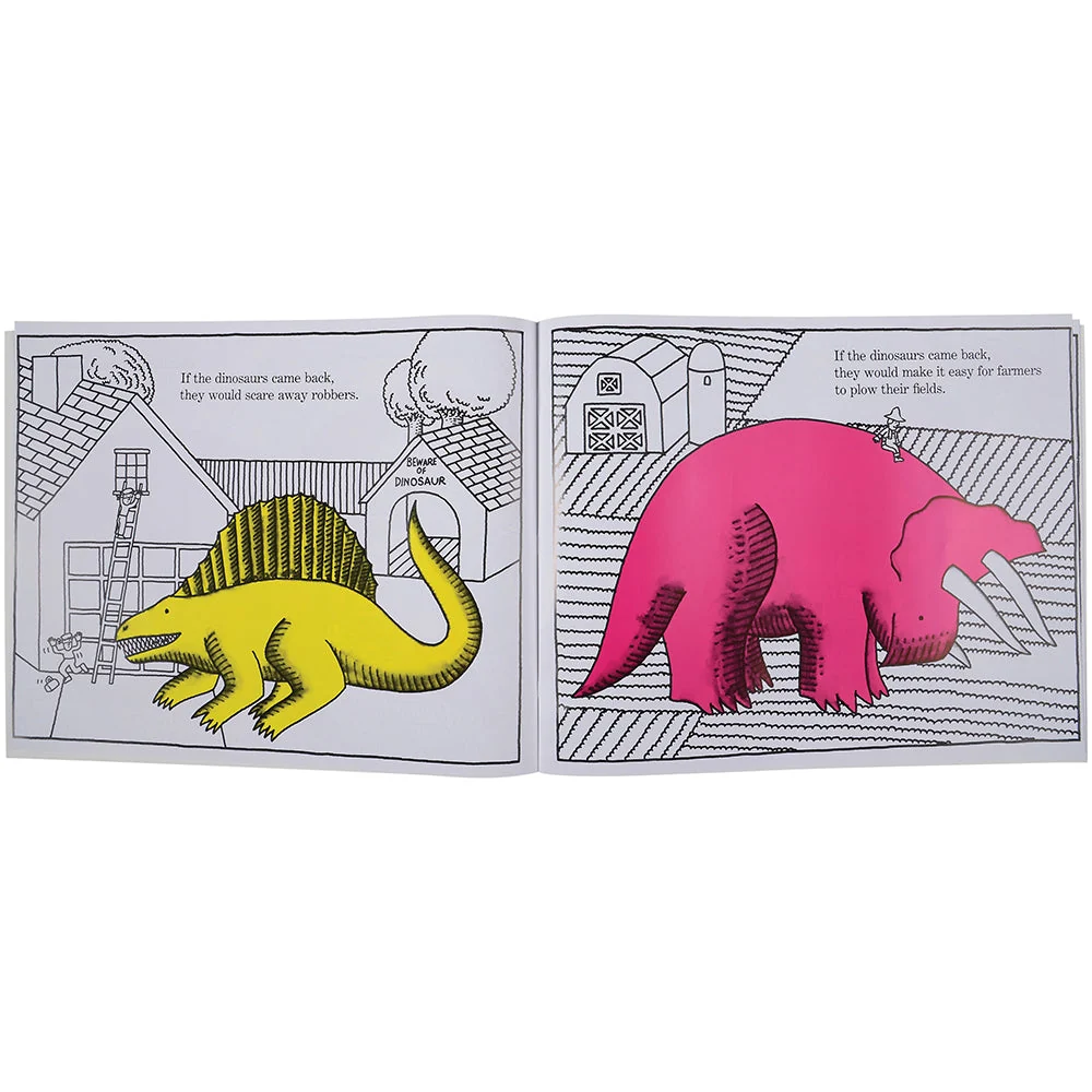 Look And Learn Big Book-If The Dinosaurs Came Back - Image 2