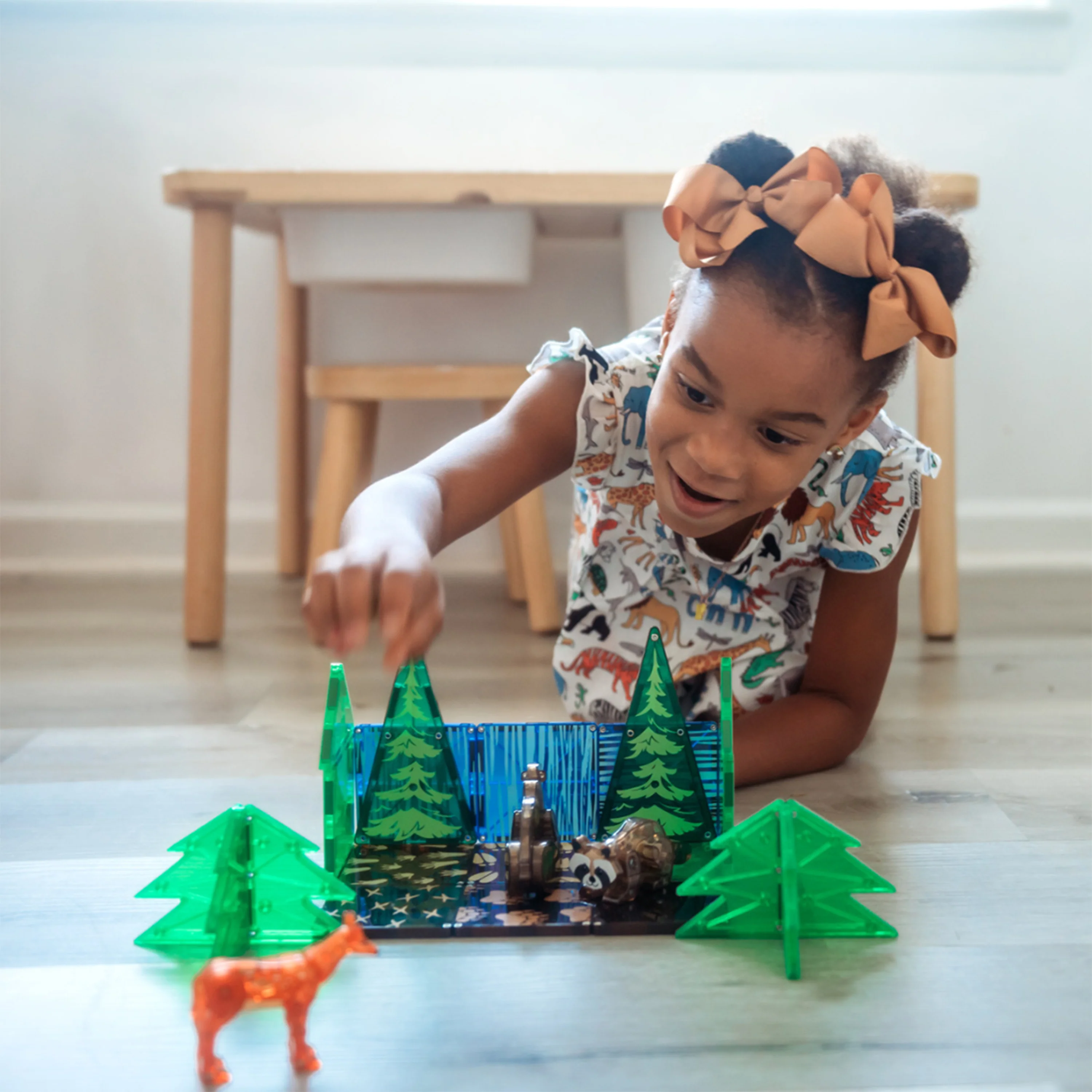 MAGNA-TILES® Magnetic Builders | Jungle, Safari, Arctic & Forest-Themed Magnetic Tile Sets - Image 10