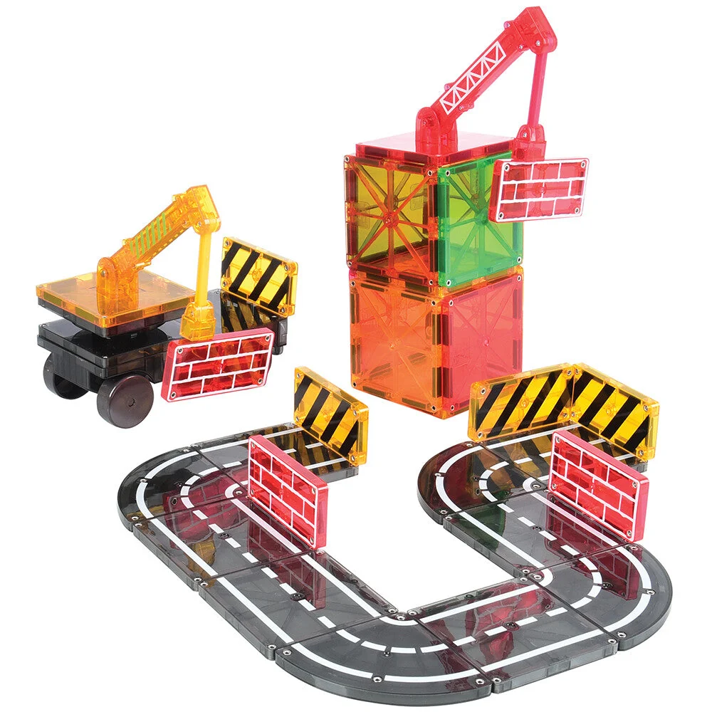 Magna-Tiles® Builders | 32-Piece Magnetic Construction Set - Image 5