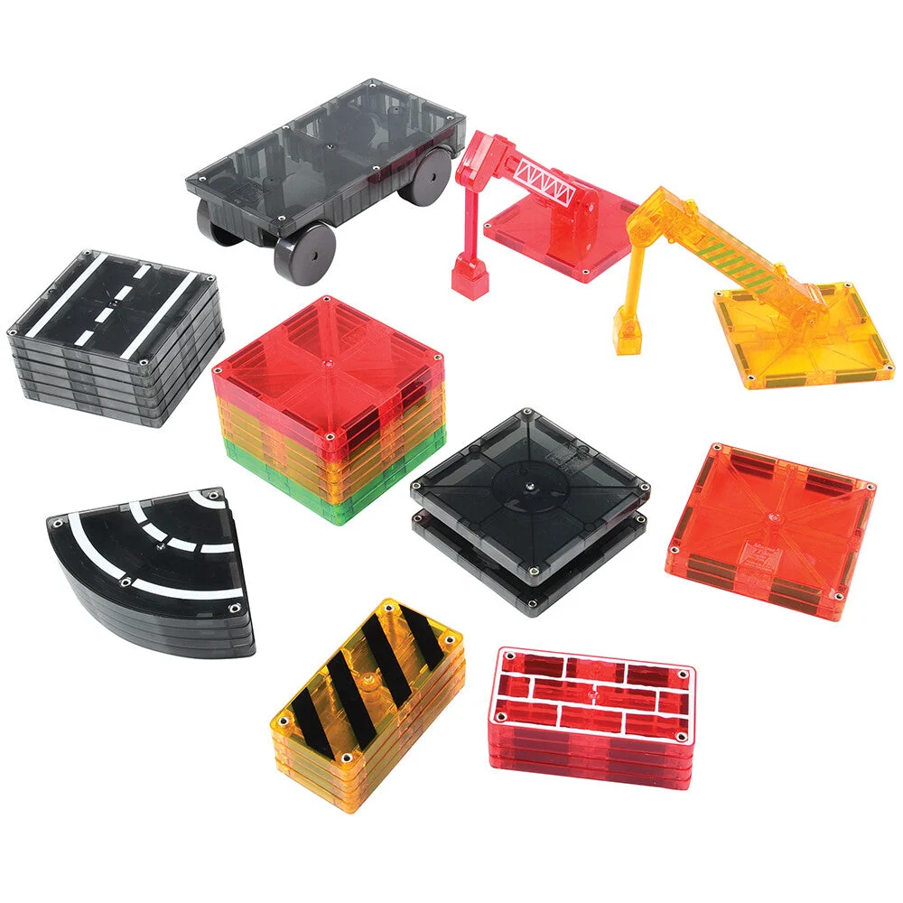 Magna-Tiles® Builders | 32-Piece Magnetic Construction Set - Image 8