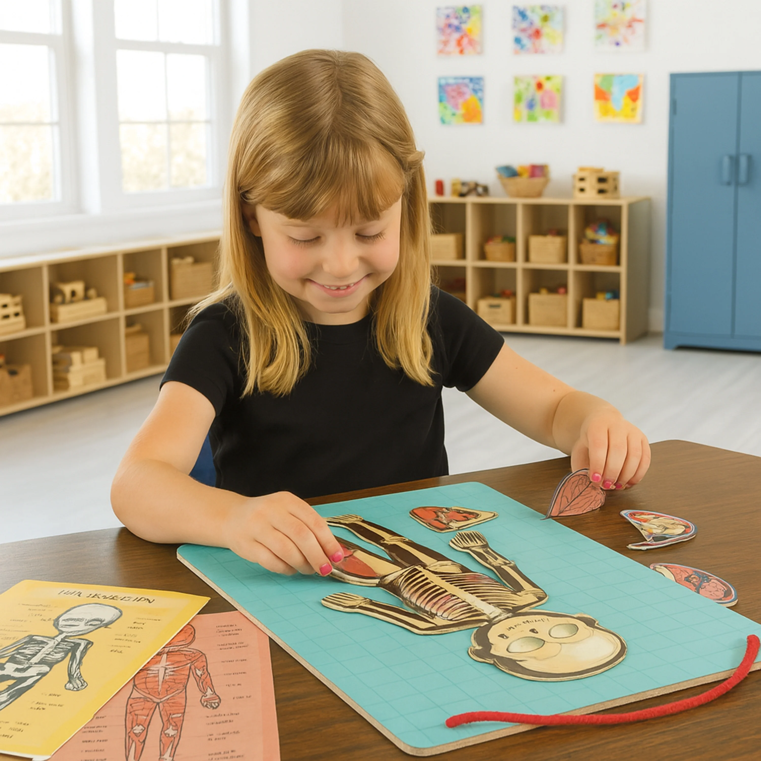 Magnetic Body Puzzle - Learn about the Body - Image 4