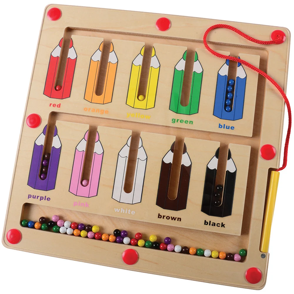 Magnetic Color Matching Game | Eco-Friendly Color Recognition Toy - Image 2