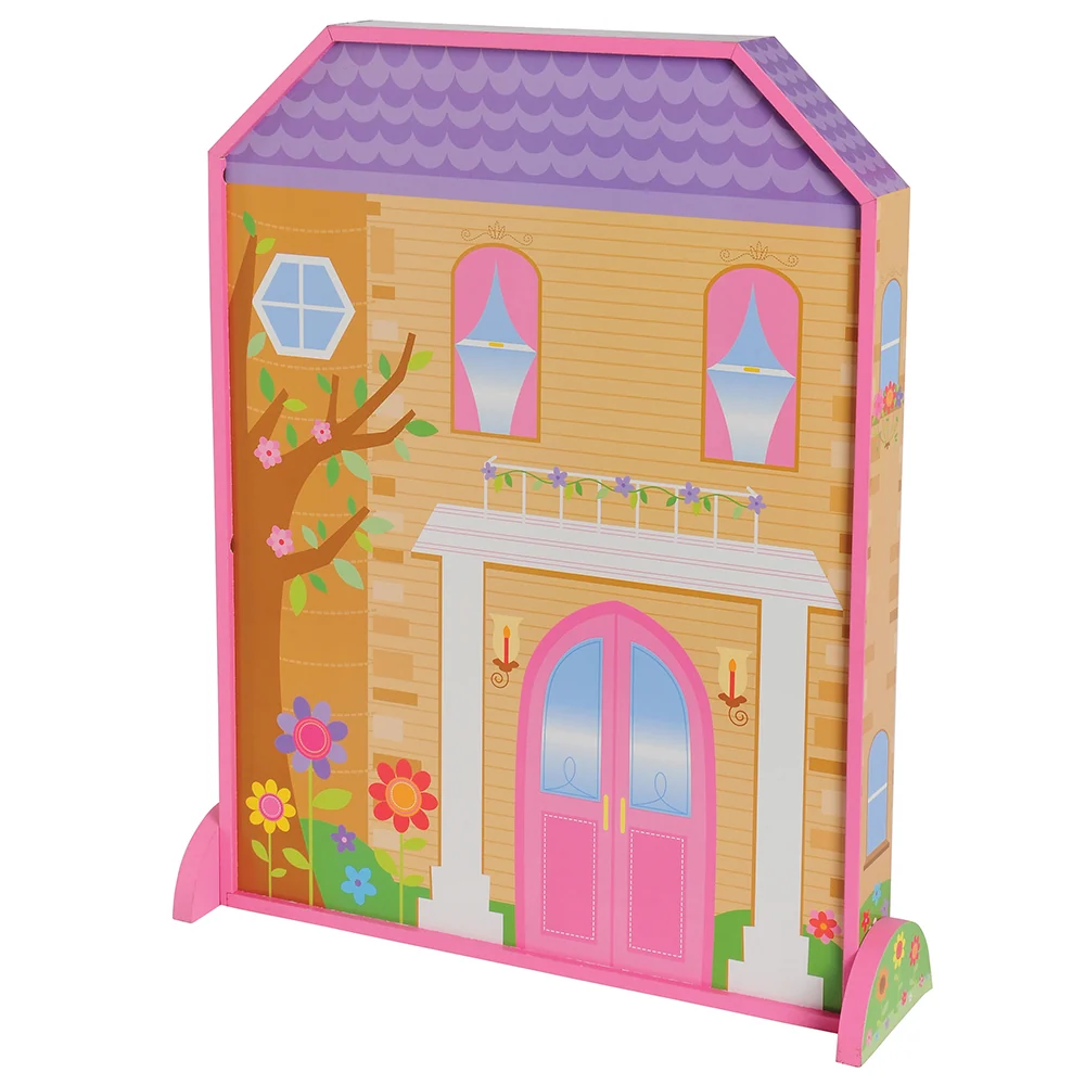 Magnetic Dress-Up Dollhouse with 60 Outfits – Wooden Pretend Play Set for Kids Ages 3+ - Image 6
