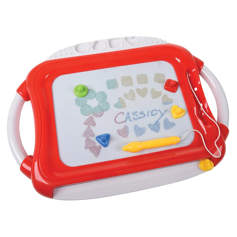Magnetic Sketcher Board with Stylus & Shape Stampers - Image 9