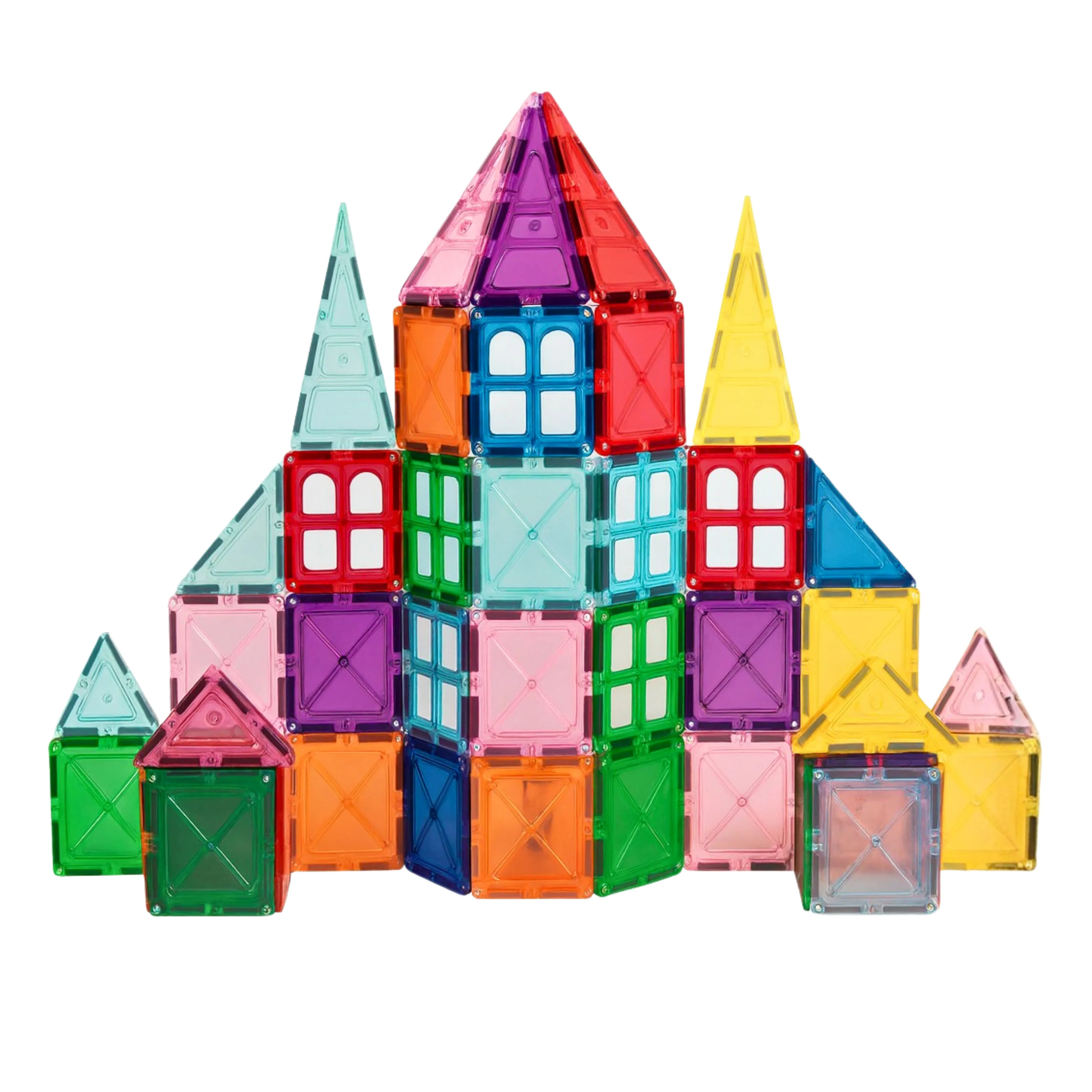Magrivets™ Magnetic Tiles - Set of 112| Hands-On STEM Learning - Image 12