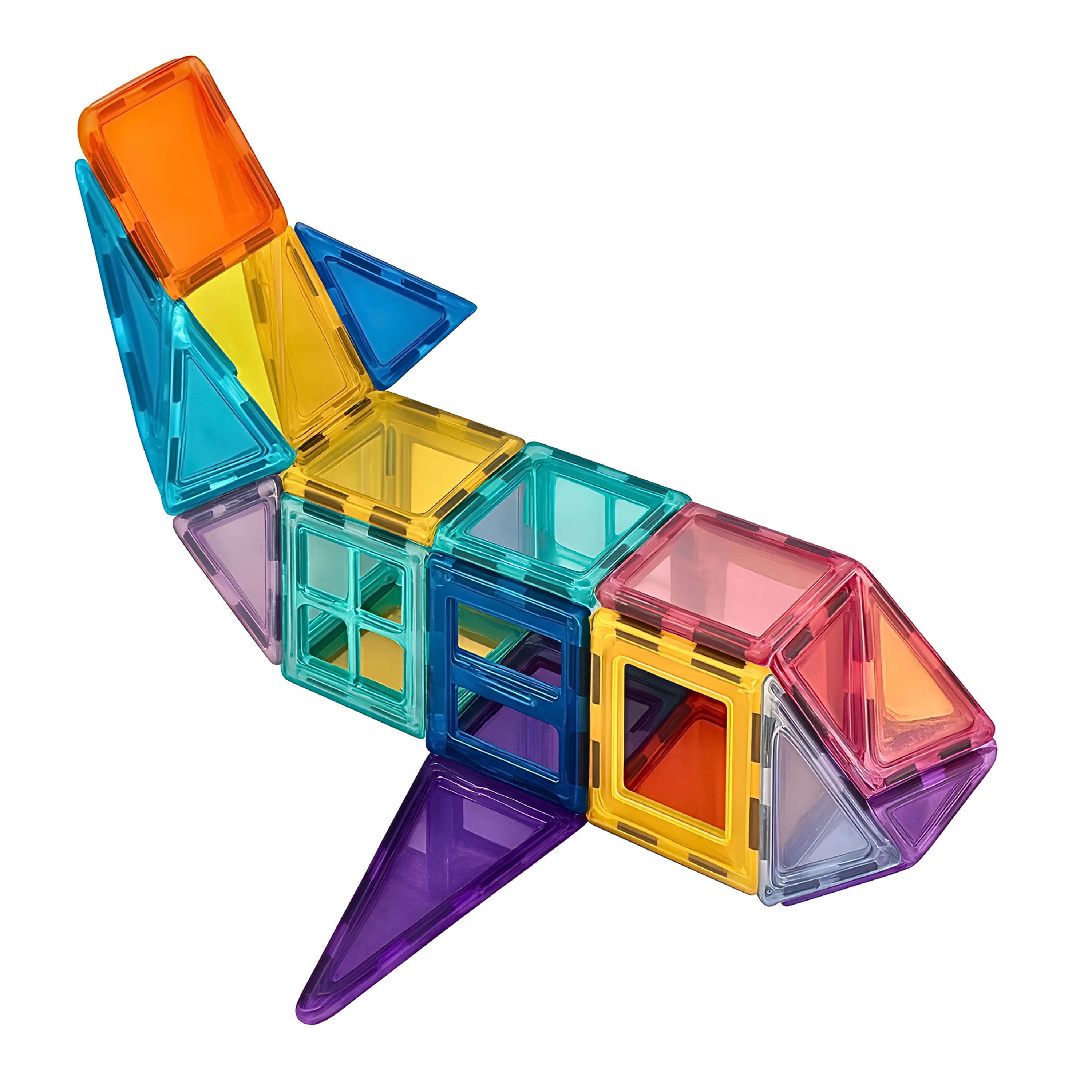 Magrivets™ Magnetic Tiles - Set of 112| Hands-On STEM Learning - Image 9
