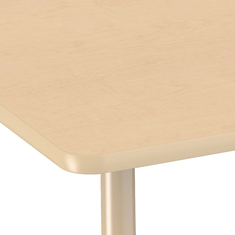 30x60 Maple Adjustable Activity Table | Easy-Clean, Durable with T-Molding Edge - Image 6