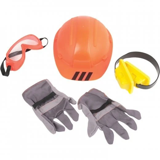 Master Builder's Tool Set | 21-Piece Pretend Play Kit with Hard Hat, Toolbelt, and 4-in-1 Multitool - Image 7