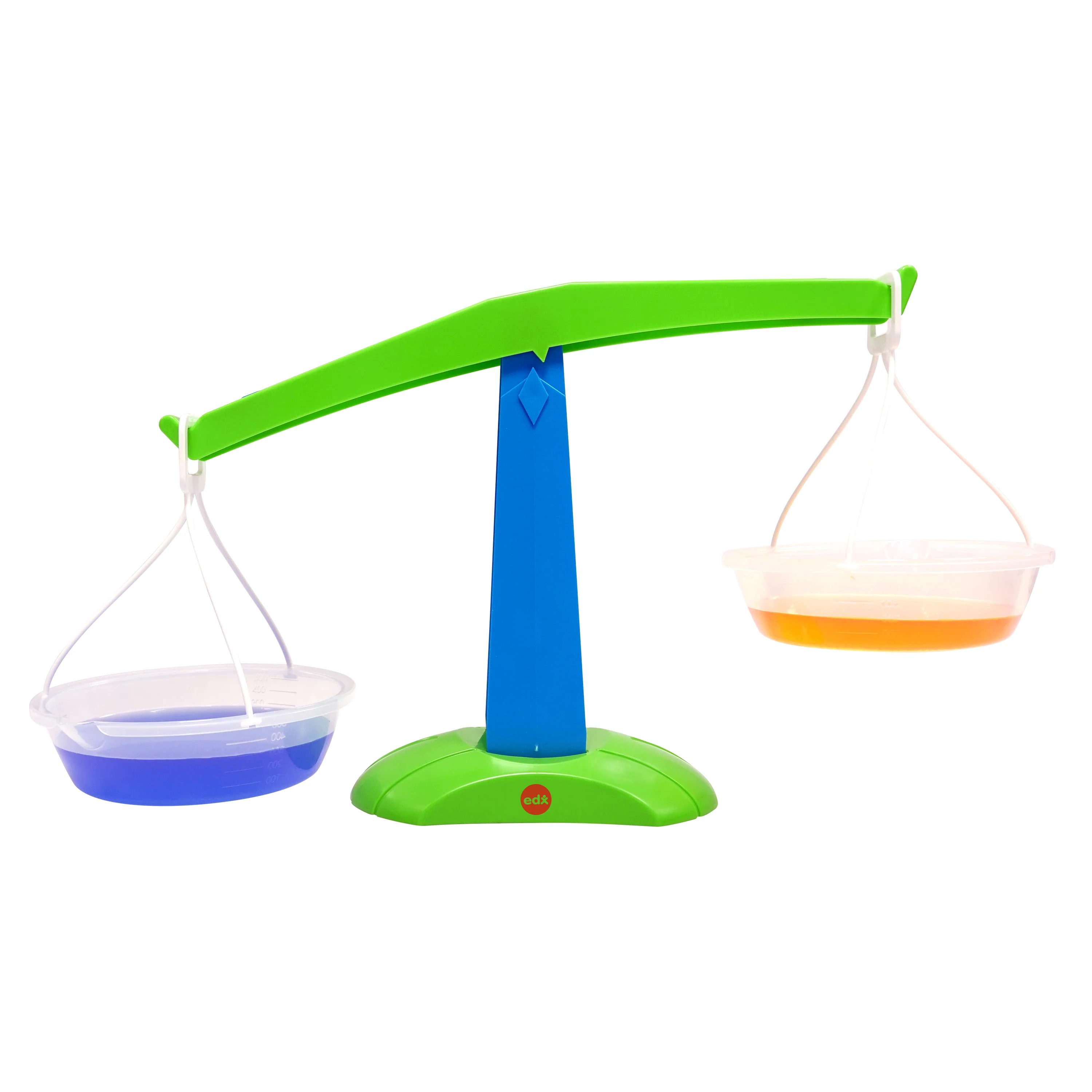 Early Math Balance Scale | Plastic Classroom Measurement Tool with Removable Pans & Graduated Marks - Image 4