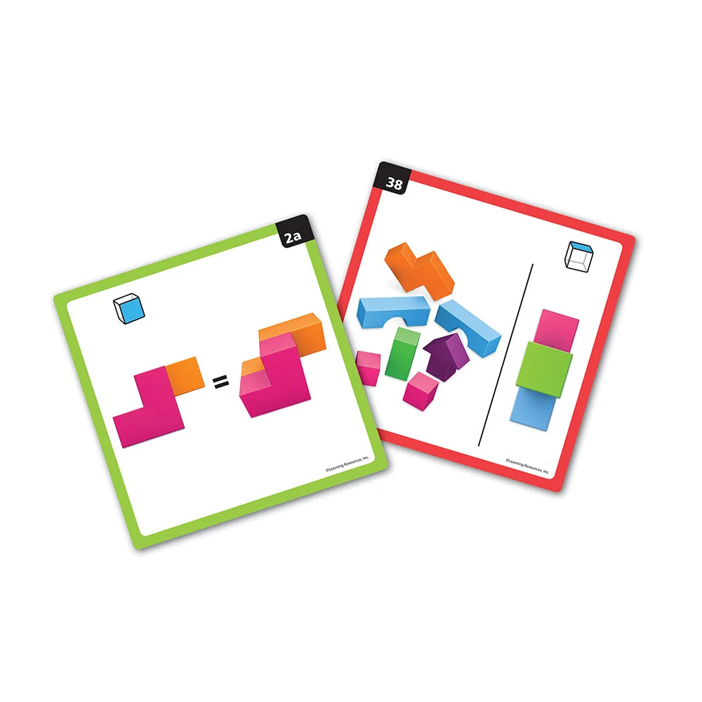 3D Building Puzzle Game for Kids – Spatial Reasoning, STEM Brain Teaser with Challenge Cards, Ages 5+ - Image 5