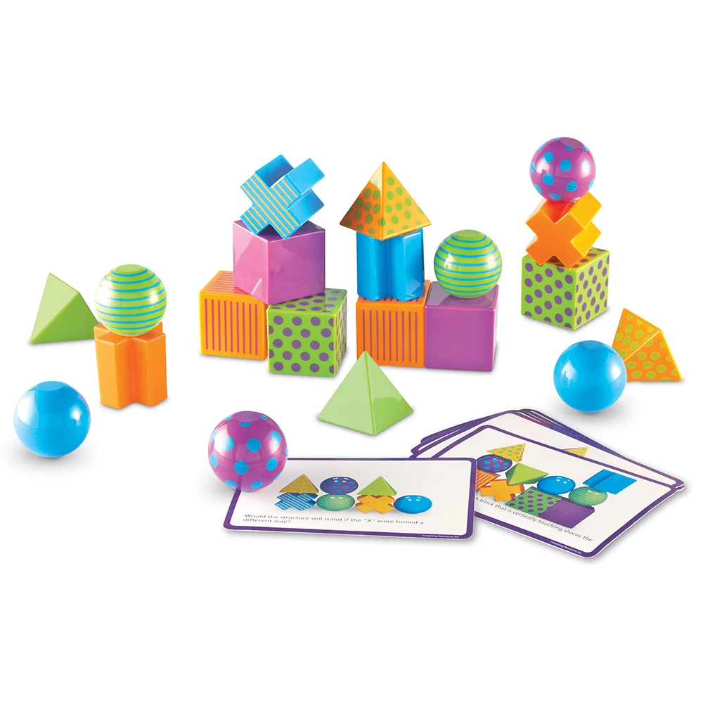 Critical Thinking Puzzle Game for Kids – 20 Activity Cards & Multicolor Blocks – Spatial Reasoning, Pattern Matching & STEM Learning, Ages 5-13 - Image 3