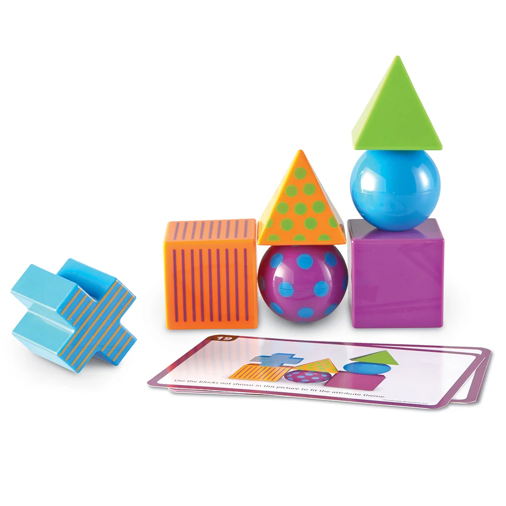 Critical Thinking Puzzle Game for Kids – 20 Activity Cards & Multicolor Blocks – Spatial Reasoning, Pattern Matching & STEM Learning, Ages 5-13 - Image 5