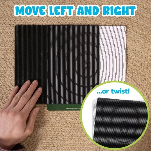 Mindful Motions Discover Sensory Cards | Optical Illusion Activity Set - Image 5