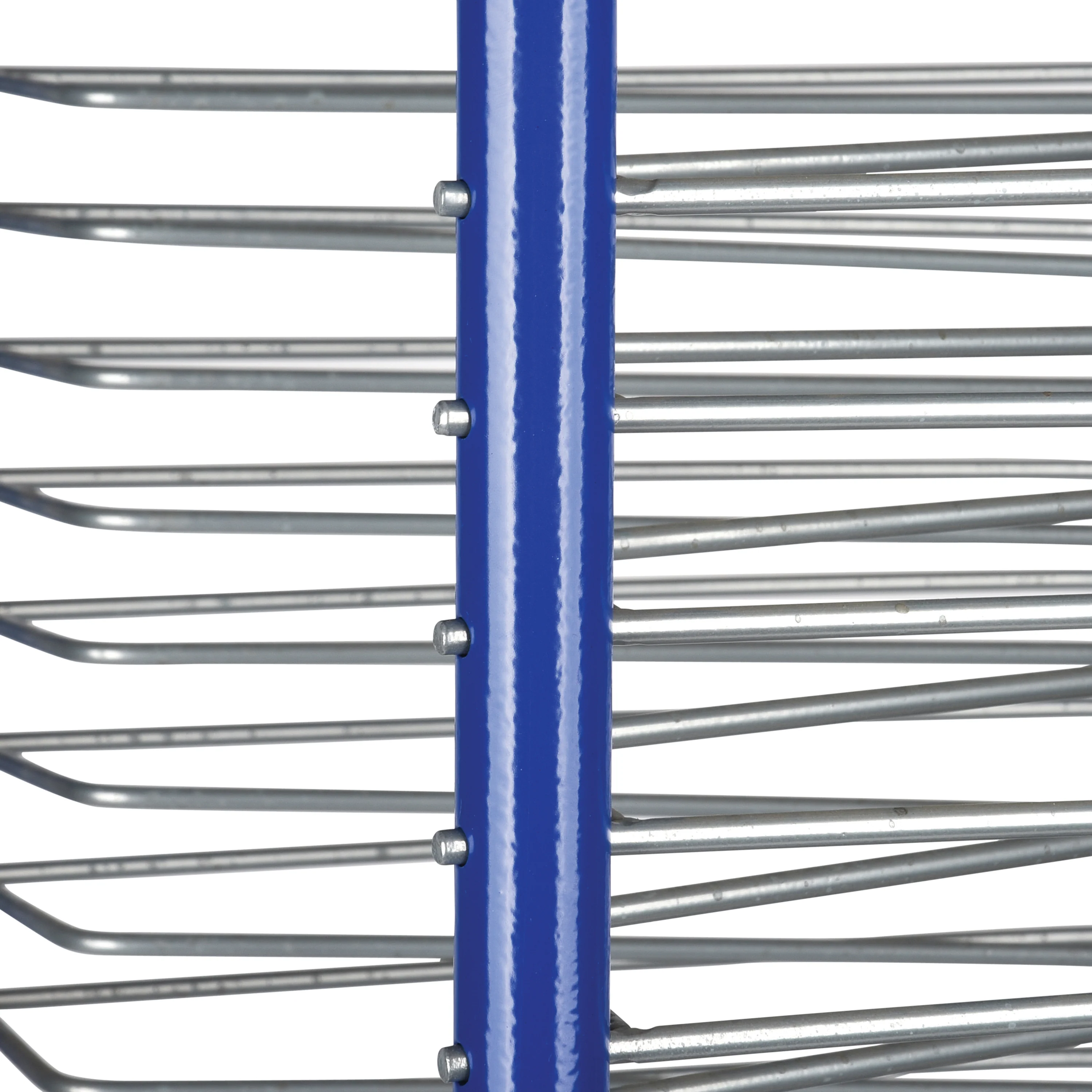 Rolling Art Drying Rack with 24 Wire Shelves - Image 6