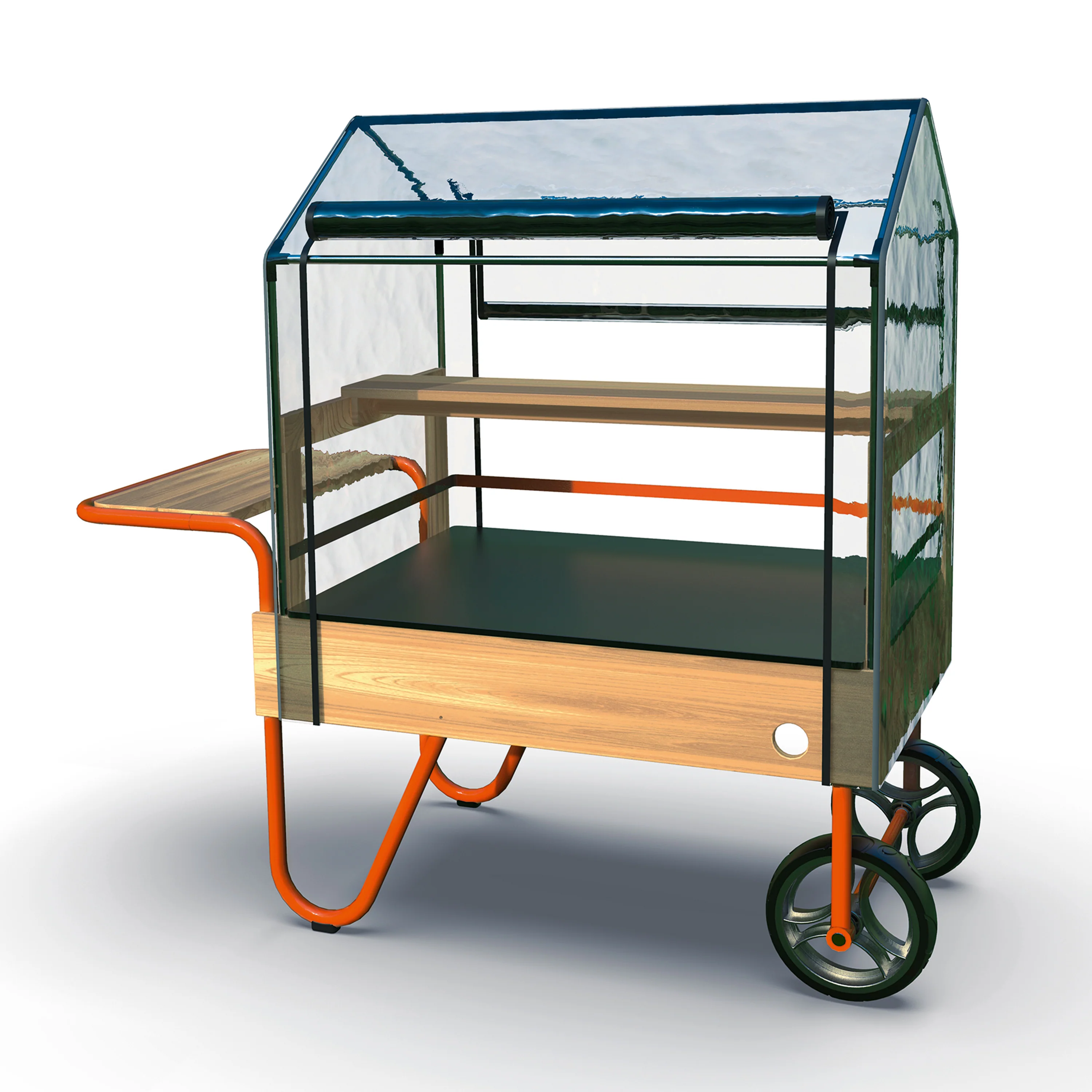 Mobile Greenhouse Little Gardener | Rolling Children's Greenhouse for Gardening & STEM Learning - Image 3
