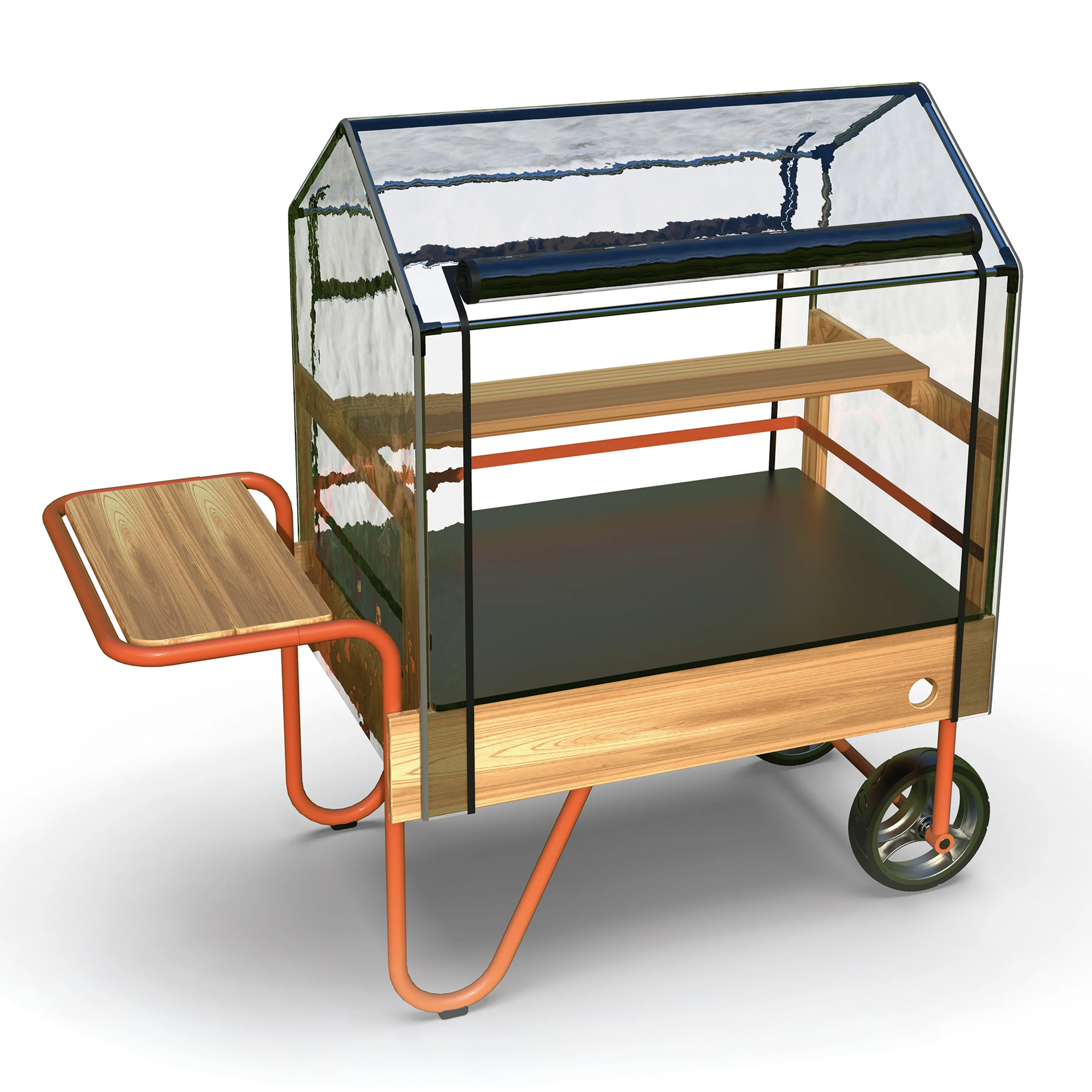 Mobile Greenhouse Little Gardener | Rolling Children's Greenhouse for Gardening & STEM Learning - Image 4