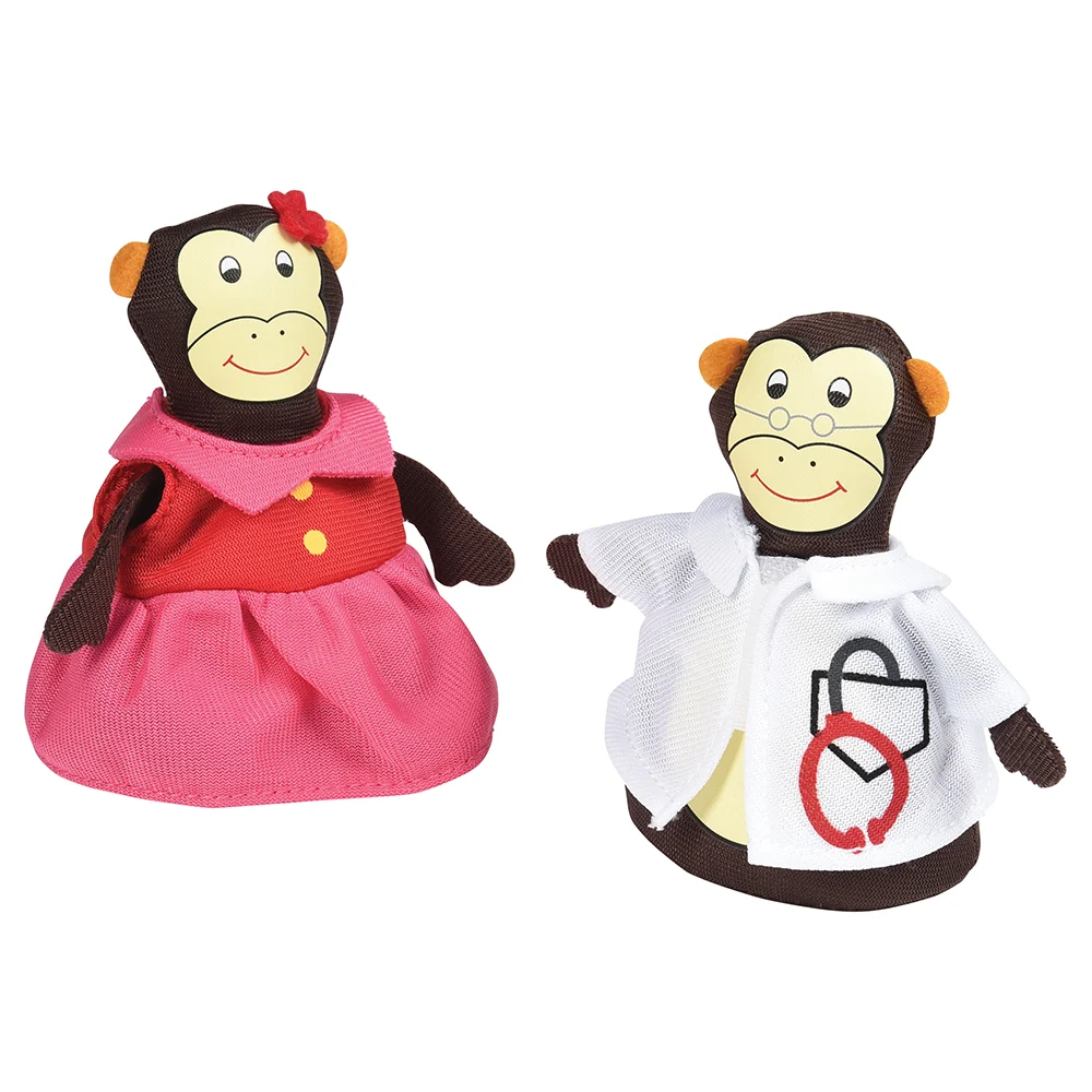 Five Little Monkeys Jumping on the Bed Storytelling Set with Soft Props & Book* - Image 3