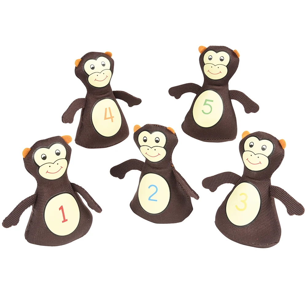 Five Little Monkeys Jumping on the Bed Storytelling Set with Soft Props & Book* - Image 4