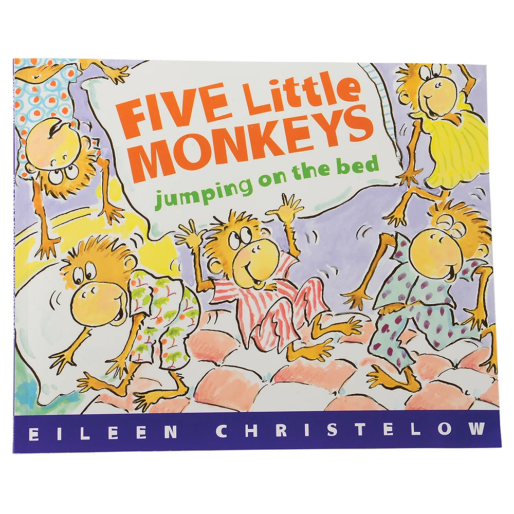 Five Little Monkeys Jumping on the Bed Storytelling Set with Soft Props & Book* - Image 6