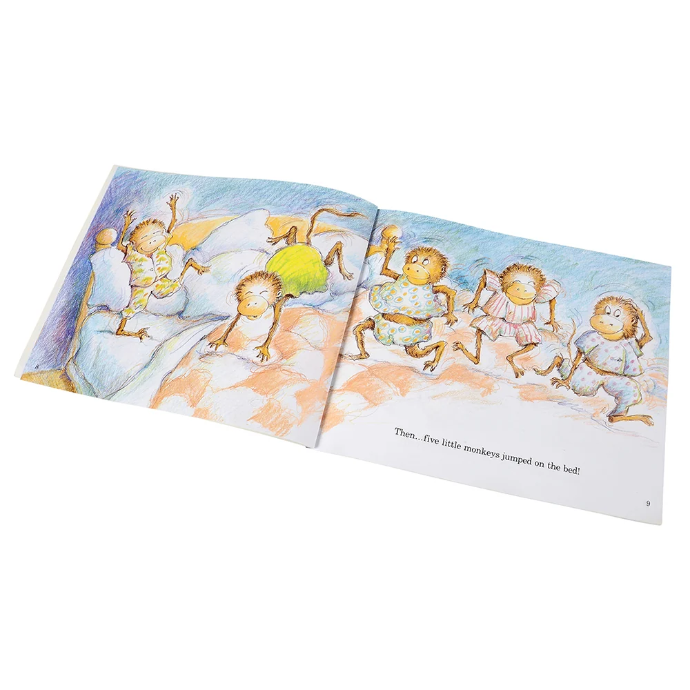 Five Little Monkeys Jumping on the Bed Storytelling Set with Soft Props & Book* - Image 8